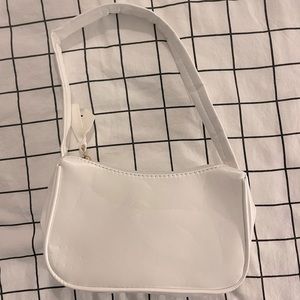 White purse